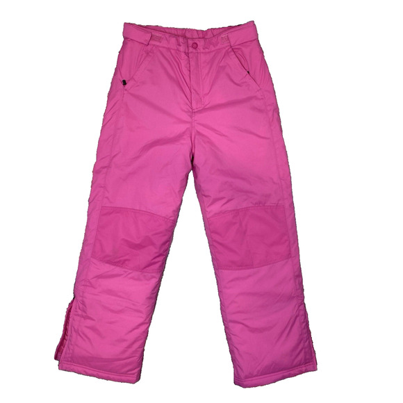 LL Bean Snow Pants Youth 12 Pink Snowboard Ski Waterproof Gorpcore Kids Girls - Picture 1 of 11
